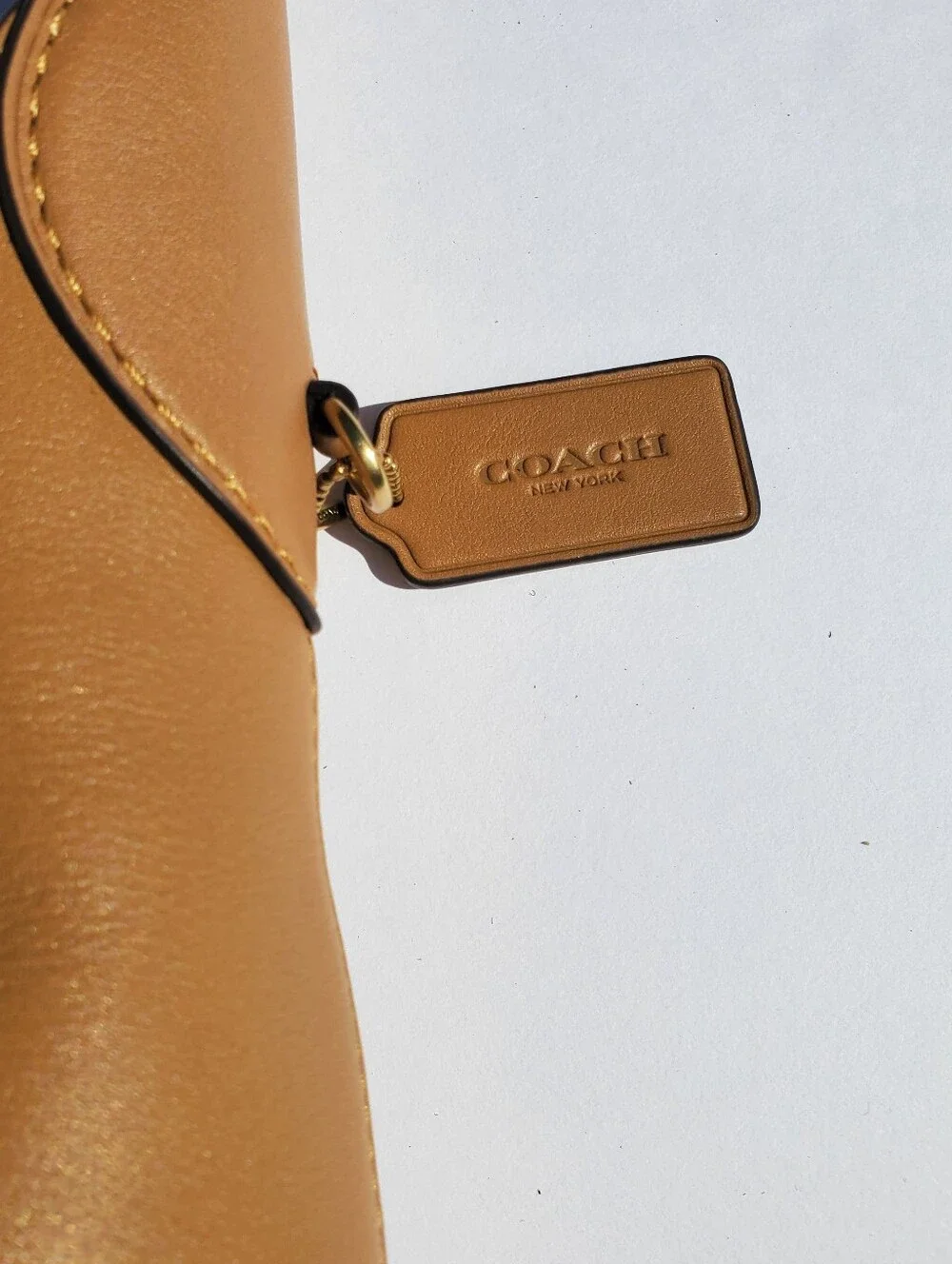 Coach Brooklyn 28 in Honey Brown - Picture 2 of 10